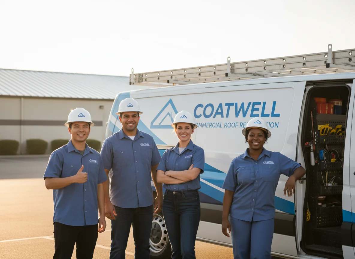 Commercial roof coating company in Red Oak, VA